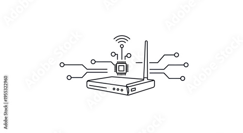 Wireless Router Connection Diagram.