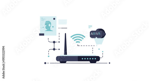 Wireless Router Internet Connection.