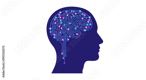 Human Head Circuit Board.