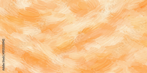 Abstract watercolor background featuring a vintage orange and pink paint texture on old crumpled paper with a grunge pattern and rough artistic surface