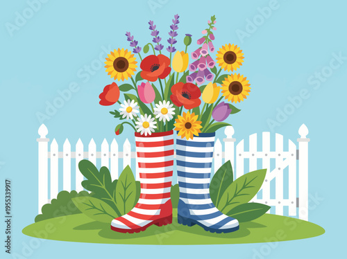 A joyful illustration of a baker decorating a colorful tiered cake with fresh fruits, emphasizing the themes of celebration, creativity, and the art of baking in a vibrant setting.