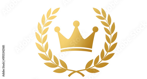 laurel, wreath, crown, golden, gold, leaf, leaves, branch, branches, foliage, botanical, plant, olive, olivebranch, victory, award, honor, success, achievement, winner, champion, royalty, royal, king,