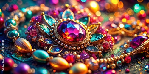 Luxurious Macro Photography: Playful Elegance & Creative Details in Sparkling Jewel Tones