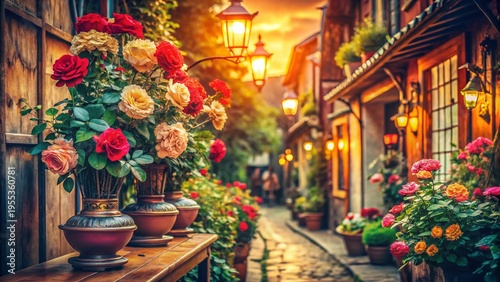 Vintage Style Photography: Vibrant Colors & Artistic Composition - Perfect for Social Media