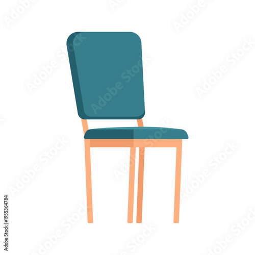 Large collection of colorful modern and classic chair icons for interior design