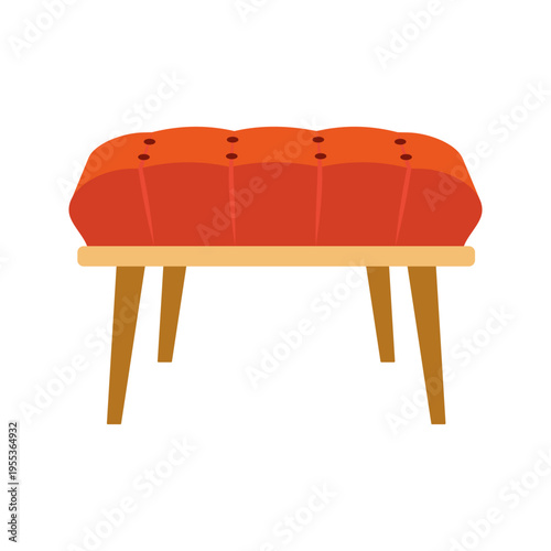 Large collection of colorful modern and classic chair icons for interior design