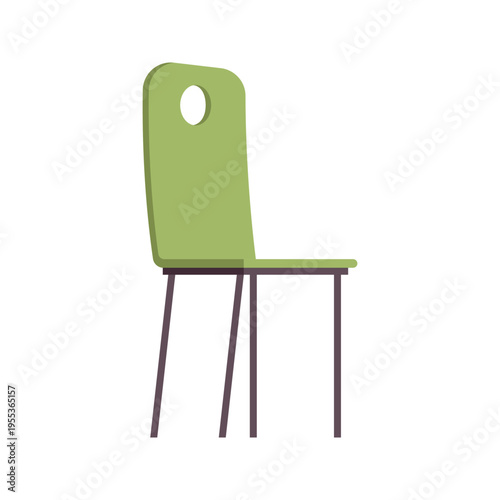 Large collection of colorful modern and classic chair icons for interior design