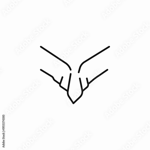 joint knee flexion icon sign vector
