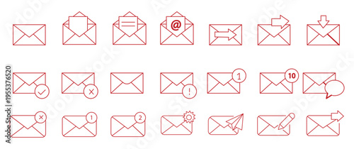 Mail icon vector. email sign and symbol. E-mail icon. Envelope icon