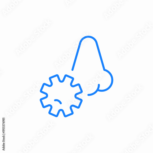 nose breathing virus icon sign vector
