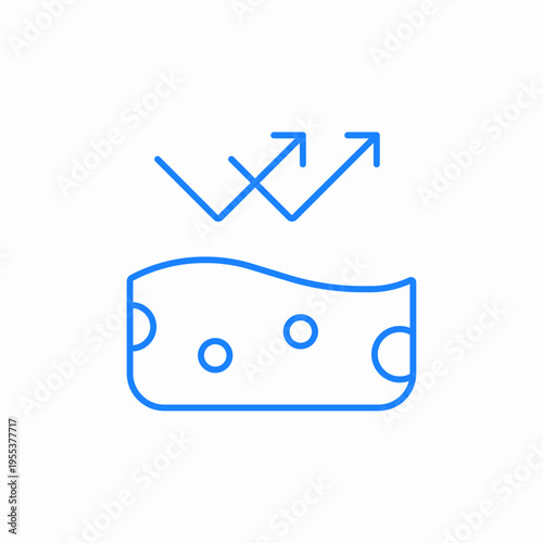 skin protection from external impact icon sign vector