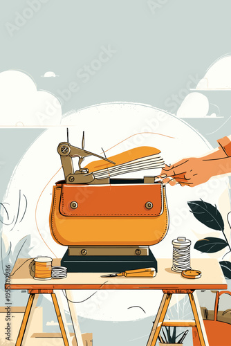 Leathercraft Stitching Pony and Saddle Stitching