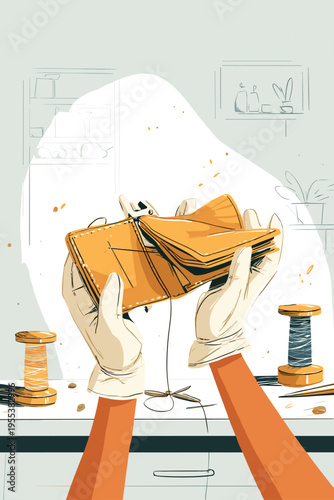 Leathercraft Stitching Pony and Saddle Stitching