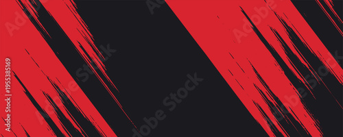 Abstract dark red speed light tail on black background. modern vector