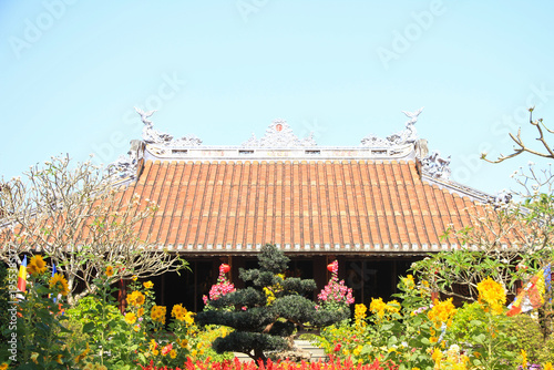 Beautiful Vien Giac Temple in Hoi An, Vietnam