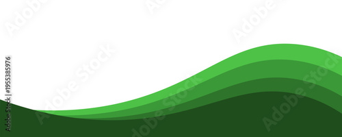 wave, green, element, monochromatic, letterhead, curved footer, curved header, footer, header, header banner, wavy, wavy element
