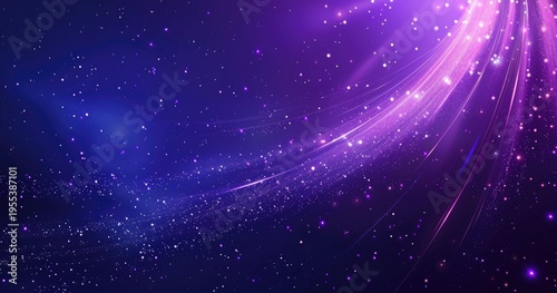 A vibrant cosmic background with swirling light and stars, evoking a sense of wonder.