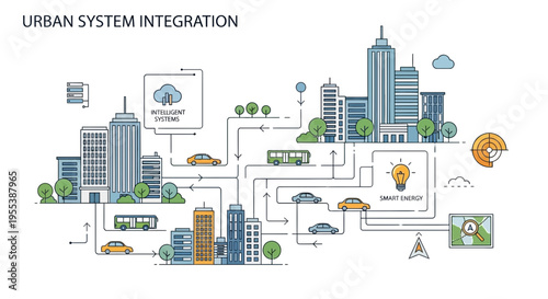 Smart City Integration: Urban Systems, Intelligent Transport, and Energy Network