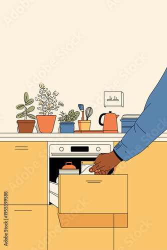 Hidden Kitchen Appliances in Modern Design