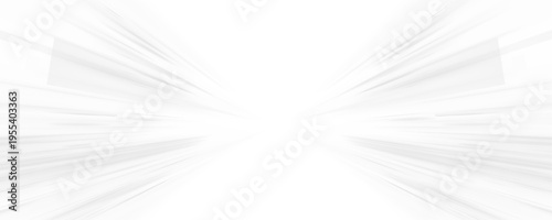 Neon laser white line through city road and highway traffic. Light motion wave creates futuristic energy and speed in a zoom effect. Comic style shapes the composition. Vector illustration png.