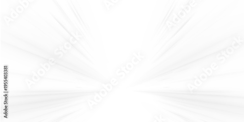 Neon laser white line through city road and highway traffic. Light motion wave creates futuristic energy and speed in a zoom effect. Comic style shapes the composition. Vector illustration png.