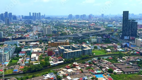 21 March 2026 BKK Skyline views over the city towers of BKK Bangkok Thai Thailand