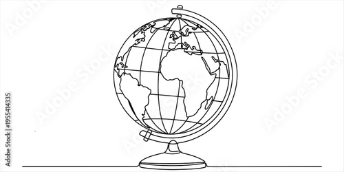 Continuous One Line Drawing of Charming Boutique Craft Shop Exterior