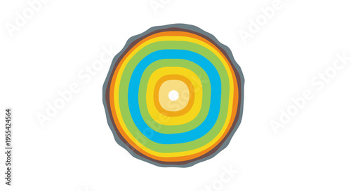 Colorful Circle Design Element.