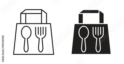 Take away food icon. web vector design