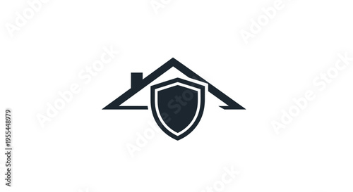 A simple, clean graphic representing home security and property protection.