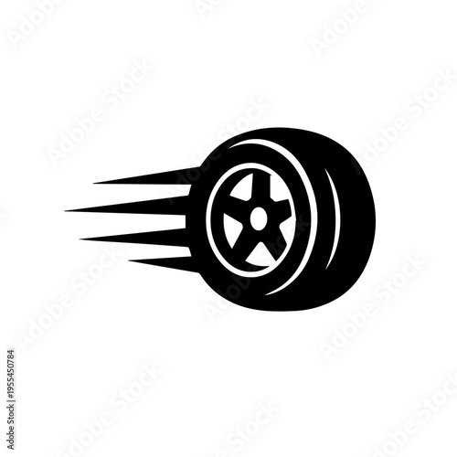 Nascar Wheel Motion Icon
