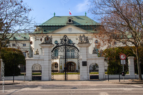 Photography President´s Palace in Bratislava