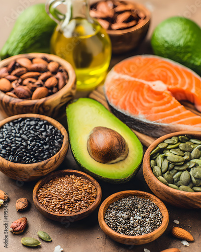Healthy eating nutrient-rich foods for wellness kitchen food indoor vibrant