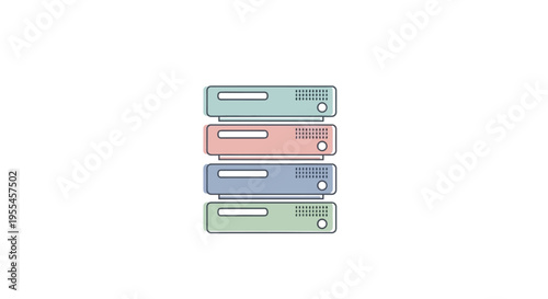 Colorful computer hardware circuit boards.