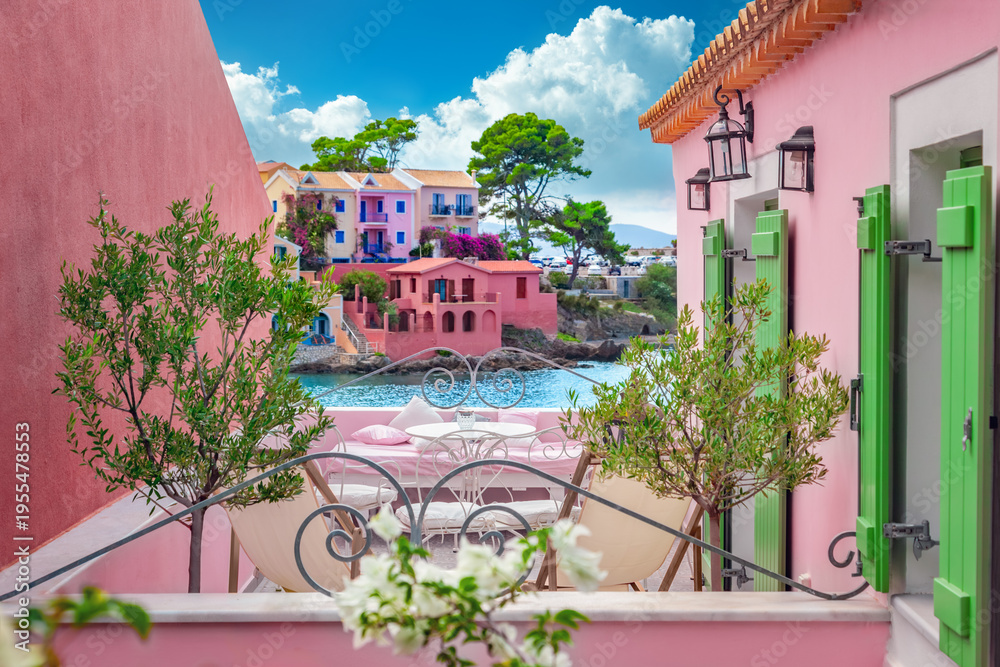 Fototapeta premium Summer terrace