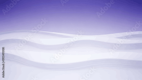Soft Focus White Wavy Lines Gradient Purple.