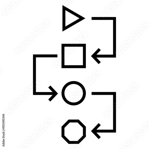 Roadmap icon vector. Business strategy illustration sign. Route symbol. Strategy logo. 