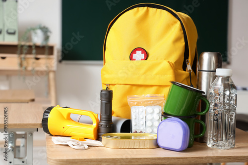 Emergency backpack and nece...