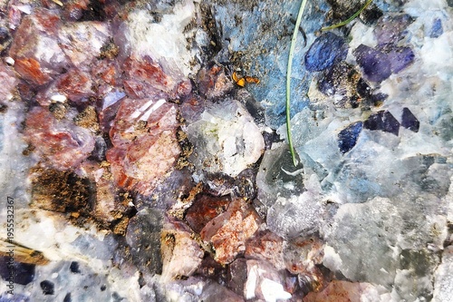 amethust mineral  texture