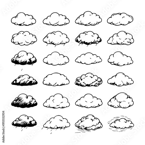 clouds vector set
Vector set of isolated images on a white background