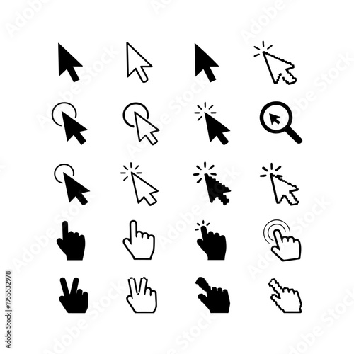 cursors vector set
Vector set of isolated images on a white background