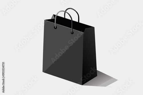 black shopping bags