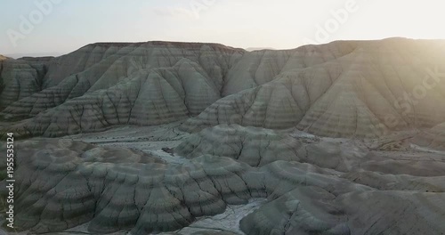 Natural pattern view with geological landforms, abstract background.
