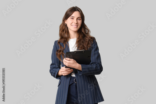 Female business consultant ...