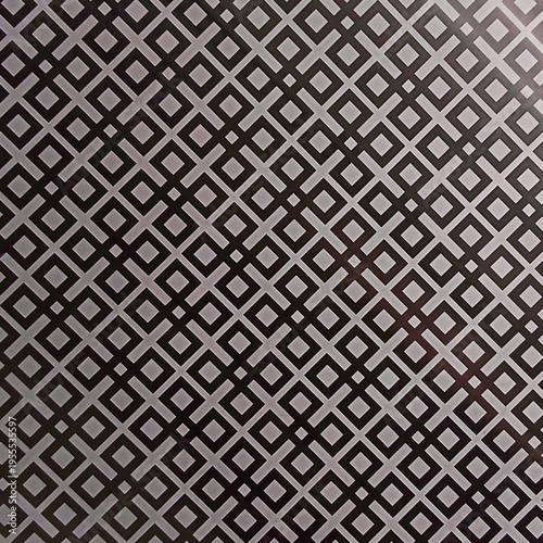 seamless geometric pattern decorative metal wall