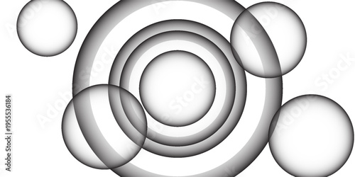 3D rendering illustration of a blank campaign button