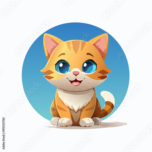 Süße Katze Cartoon