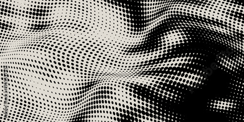  circles halftone seamless geometric gradient subtle  pattern