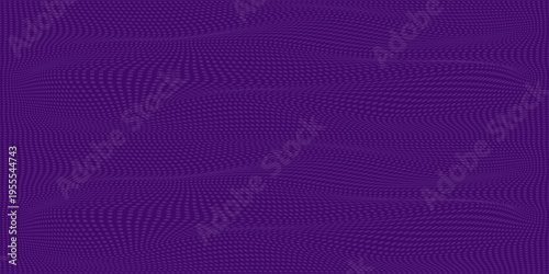 Light purple wave abstract background. Gradient. The surface texture of the fabric is firm. Dark colored background with space for design. Plum eggplant color