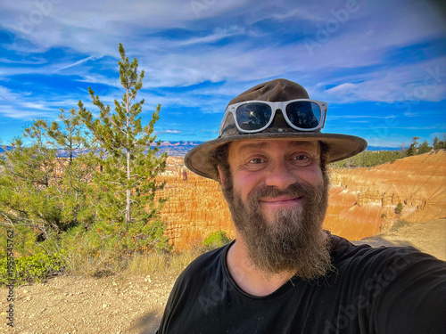 man at Bryce-Canyon-National-Park,